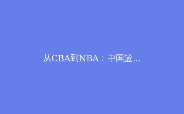 从CBA到NBA：中国篮球青训体系的挑战与革新之路 - 3